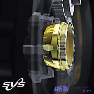SHIMANO Metanium HG/XG水滴轮刹车系统SVS