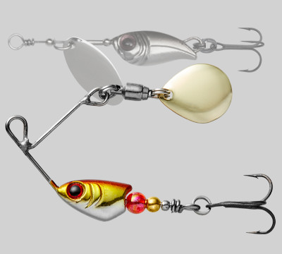 古怪但有效 Viva Vizarres 鳟鱼用Spinnerbait